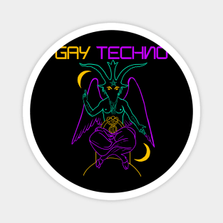 Gay Techno Baph Magnet